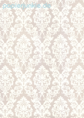 Geschenkpapier Brokat, Broccato beige (Grafiche Tassotti)