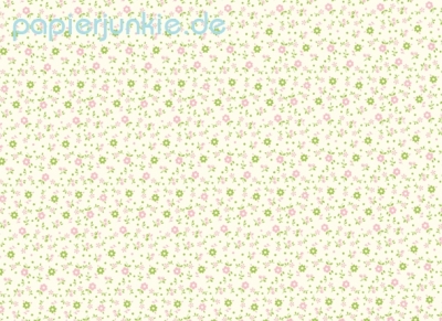 Mandorlamara Le jardin de fleurs, grün/rosa (R*)