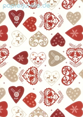 Geschenkpapier Herzen (R*)