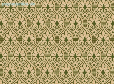 Geschenkpapier DamastBlumen (R*)