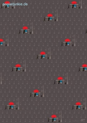 Geschenkpapier I Love You