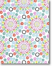 Geschenkpapier Spotty Spirals