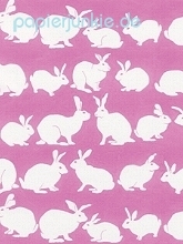 Geschenkpapier Rabbit Hutch, pink