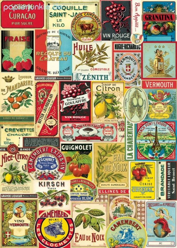 Geschenkpapier Bon Appetite