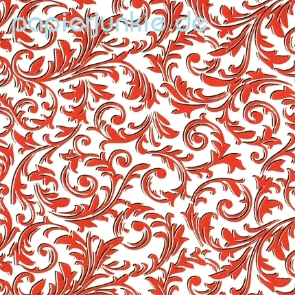 Letterpress Florentinisch, rot (R*)