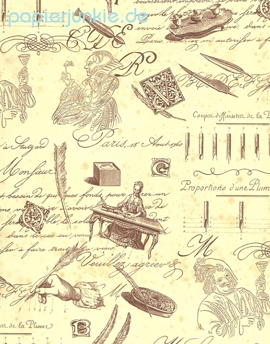 Geschenkpapier Schreibkunst (Carta Varese)