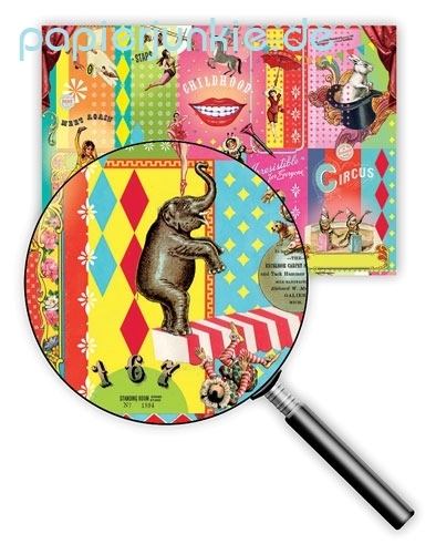 Geschenkpapier Circus Love