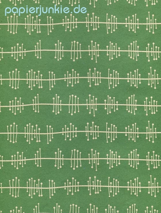 Geschenkpapier Stitch, grün