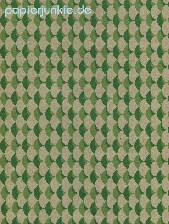 Geschenkpapier Arc, grün