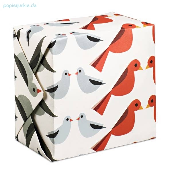 Geschenkpapier Birds Facing