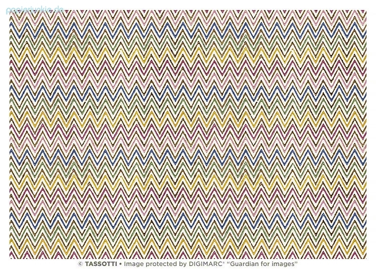 Geschenkpapier Zig Zag multicolor (Grafiche Tassotti) (R*)