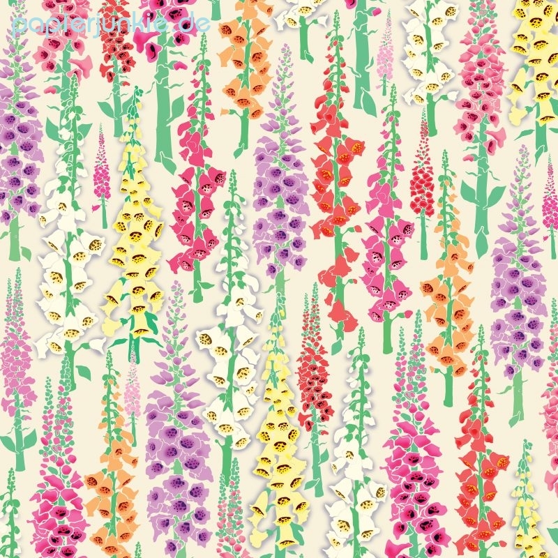 Geschenkpapier Foxgloves, Fingerhut