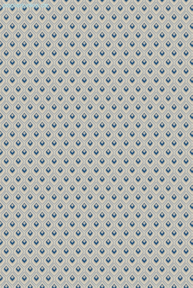 Geschenkpapier Bohemia, blau