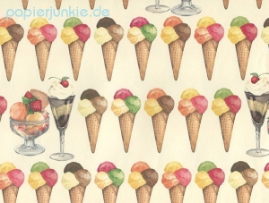 Geschenkpapier Eiscreme (Grafiche Tassotti)