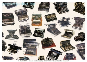 Geschenkpapier Schreibmaschinen, Macchine da scrivere (Grafiche Tassotti)