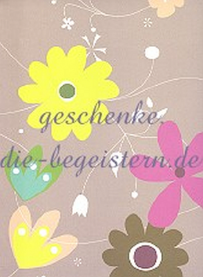Geschenkpapier Summer floral (F*)
