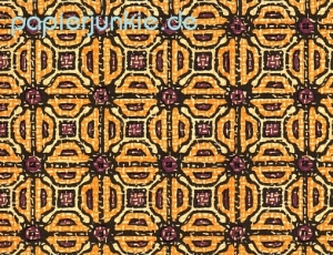 Carta Varese - Geschenkpapier Gefüllte Quadrate, orange/lila