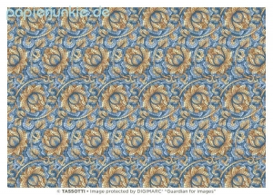 Geschenkpapier Mosaik Blume, Mosaico rosone (Grafiche Tassotti)