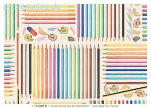 Geschenkpapier Buntstifte, Matite (R*)