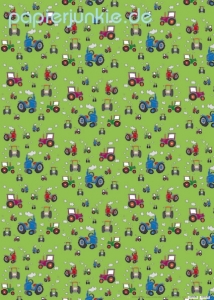 Geschenkpapier Trecker (R*)