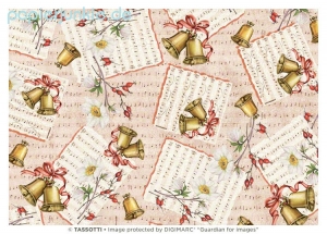 Geschenkpapier Weihnachtsmelodie (R*)