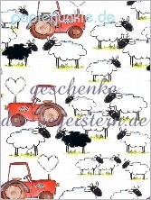 Geschenkpapier Sheep Farm