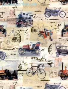 Geschenkpapier Oldtimer