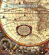 Geschenkpapier World Map (4 Bogen)