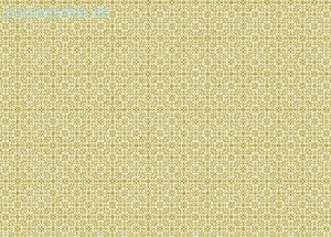 Geschenkpapier Blumen, gold (R*)
