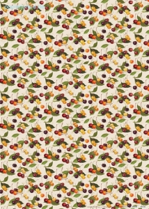 Geschenkpapier Kirschen (R*)
