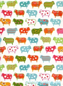 Geschenkpapier Happy Sheep, Schafe