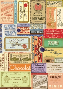 Geschenkpapier Chocolate, Schokolade