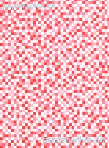 Geschenkpapier Pixel, rot (A/F*)