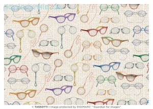 Geschenkpapier Brillen, Occhiali (Grafiche Tassotti)