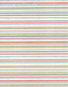 Geschenkpapier Bunte Streifen, Righe policrome