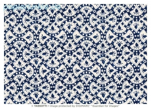 Geschenkpapier Doge, blau (Remondini, Grafiche Tassotti)