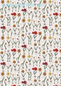 Geschenkpapier Tulpen aus dem Garten von Eichstätt