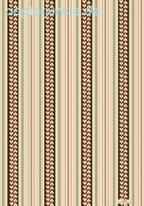 Geschenkpapier Olive & Brown Hearts