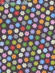 Geschenkpapier Multicoloured Flowers