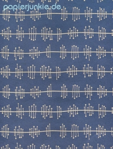 Geschenkpapier Stitch, blau (R*)