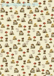 Geschenkpapier Pilze
