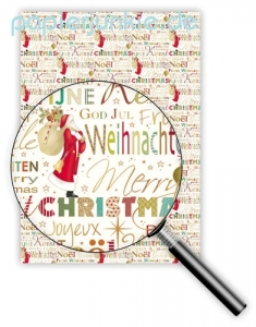 Geschenkpapier Merry Christmas