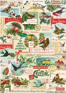 Geschenkpapier Christmas Birds