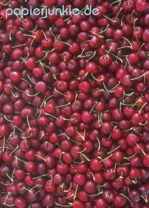 Geschenkpapier Kirschen, Cherries