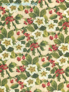 Geschenkpapier Christrosen (R*)