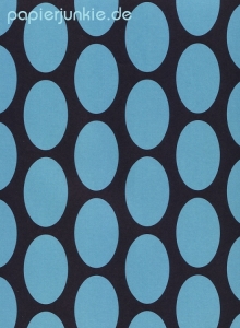 Geschenkpapier Kelly Hyatt, Turquoise Circle