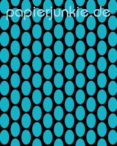 Geschenkpapier Kelly Hyatt, Turquoise Circle