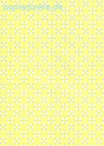 Geschenkpapier Little Pattern, gelb