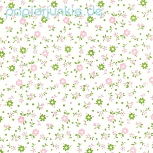 Mandorlamara Le jardin de fleurs, grün/rosa (R*)