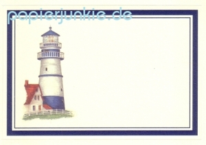 Selbstklebendes Etikett Leuchtturm (Rossi 1931)